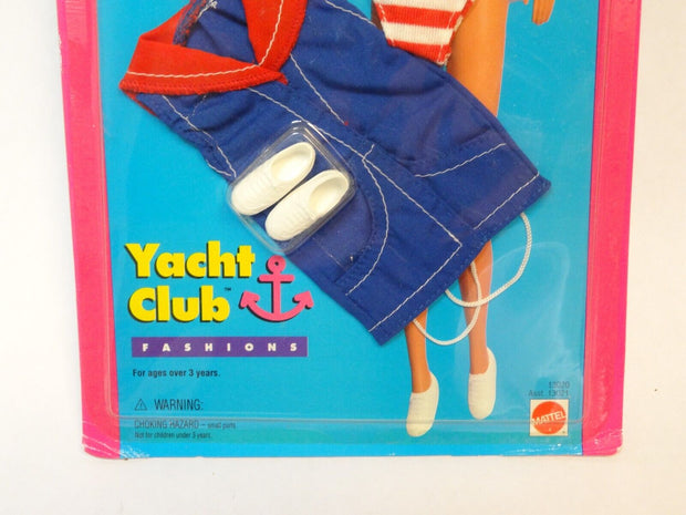 1994 Mattel Barbie Yacht Club Fashions Windbreaker & Rain Hat NRFB #13020