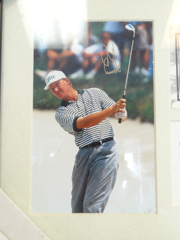 Ernie Els US Open Champion Commemorative Plaque Photo Framed & Matted