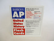 Barron's AP United States History Flash Cards 500 Key Facts