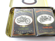 Limited Edition Harley Davidson Tin & Sealed Playing Card Set