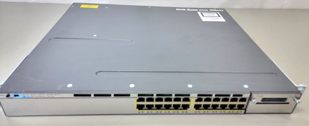 Cisco Catalyst 3750X-24T-S 24-Port Gigabit Ethernet Stackable Managed Switch