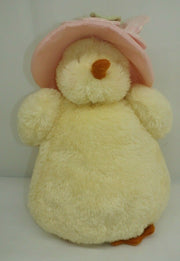 Bunnies By The Bay 13" Chick w/ Easter Bonnet Plush Stuffed Toy
