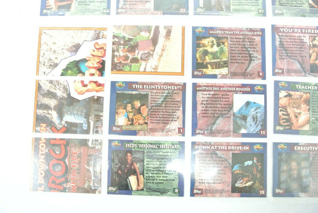 Flintstones Movie 1993 Topps Trading Cards Lot of 36