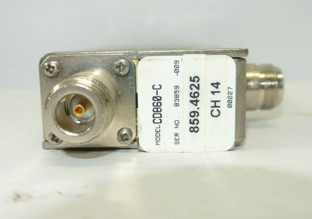 CELWAVE Decibel UHF Isolator Circulator Radio Module CD860-C Freq. 859.4625