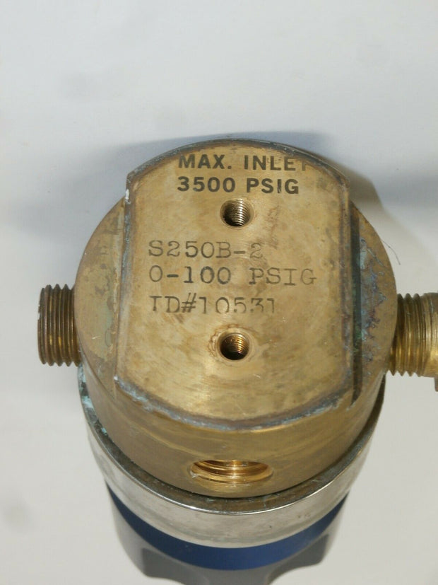 Messer MG Industries Gas Regulator USG CU-2581-JP