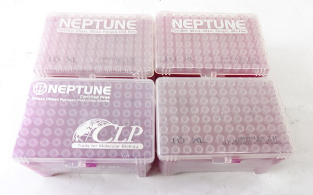 (Quantity 4)  Neptube CLP 96 well Barrier Tip Pre-sterile BT10XL