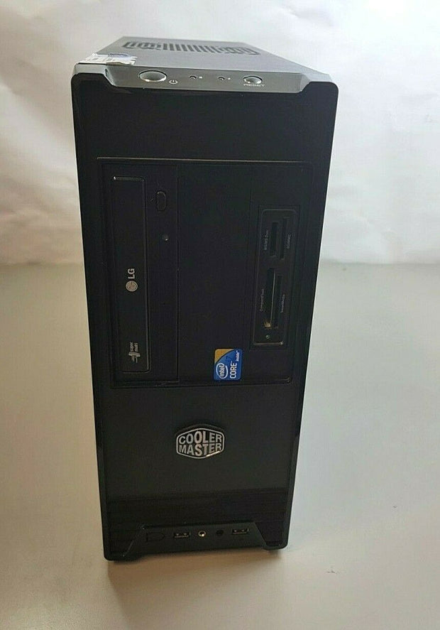 Cooler Master Desktop Computer i7 2.8Ghz, 4GB, Mid Tower, W10, 250GB SSD K2200
