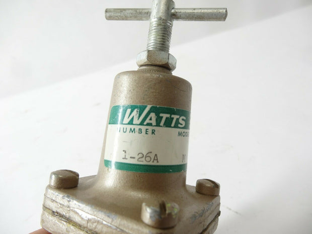 Watts 1-26A Model M Small Pressure Regulators, 2-Way