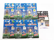 Lot of (7) NFL and NHL Cornthian Headliners Figures Rice Smith Marino Favre NEW