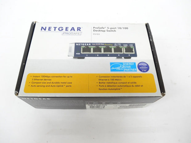 NETGEAR ProSafe FS105 5-Ports External Switch
