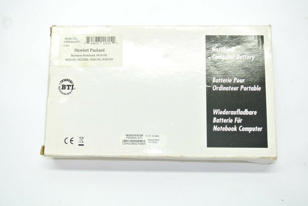 BTI Laptop Replacement Battery for HP NC6100, NC6105, NC6200, NX6100, NX6300