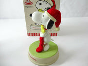 Hallmark Peanuts "Happiness is a Full Stocking" Snoopy and Woodstock Figurine