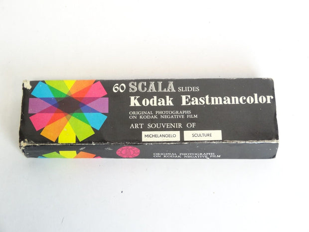 Vintage Kodak Eastmancolor 60 Scala Michelangelo Sculpture Souvenir Slides