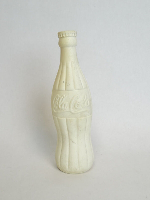 Vintage White Coca-Cola Bottle Squeaking Dog Chew Toy