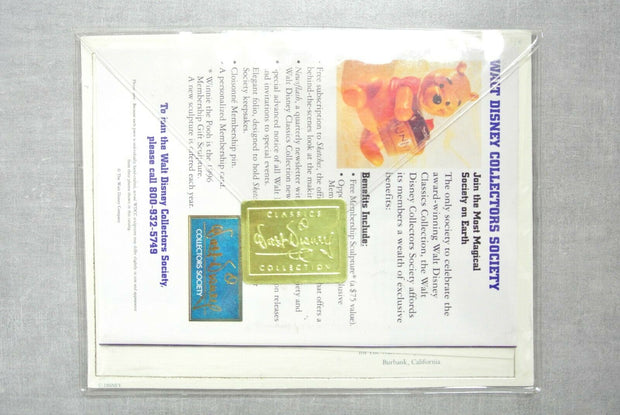 WDCC Disney Little Mermaid NEWT'S NAUTICAL NOTE - Mint, Sealed COA Only