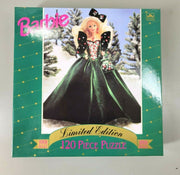 Barbie Golden 120 Piece Puzzle Happy Holidays 1991 Limited Edition NRFB