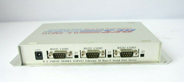 RES Smith Model ESPX3 10 Base-T Ethernet Serial Port Server