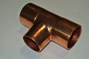 Nibco 611-R Copper Reducing Outlet Tee 1-1/2" x 1-1/2" x 1/4" - New Box of 5