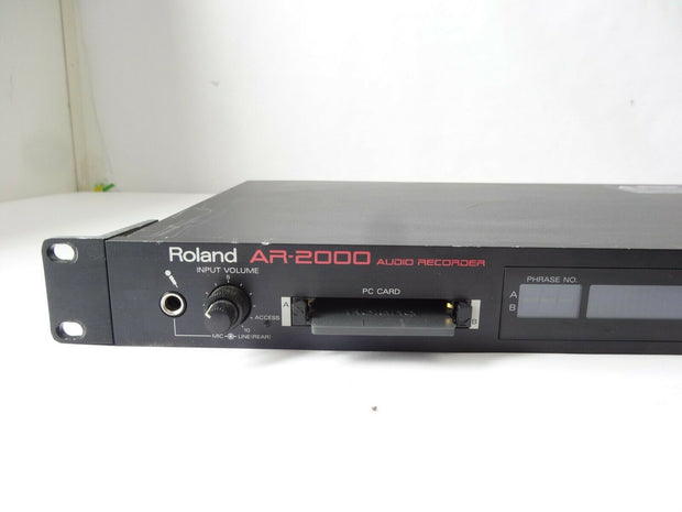 Roland AR-2000 Pro Audio Broadcast Recorder, Rack Mounted