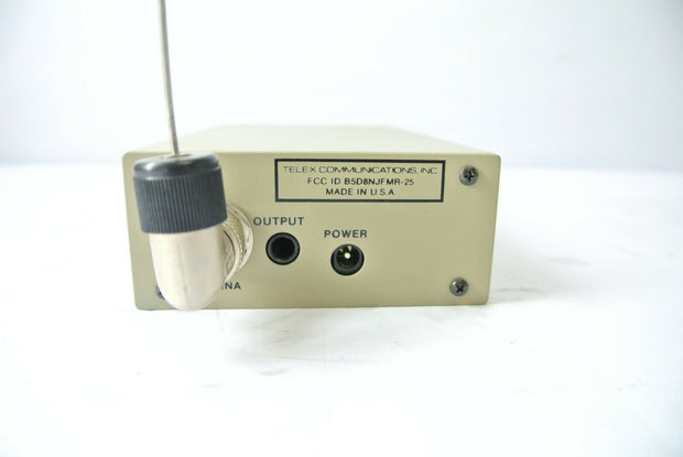 Telex FMR-25 Wireless Microphone Receiver w/ Antenna