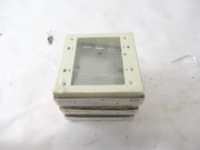 Lot of (3) Wiremold V5747-2 Shallow Switch & Receptable Box 2 Gang