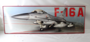 Large Framed Print F-16A Fighter Jet