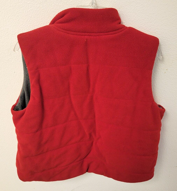 Women's Lauren Ralph Lauren Sleeveless Quilted Vest Red PM Petite Medium