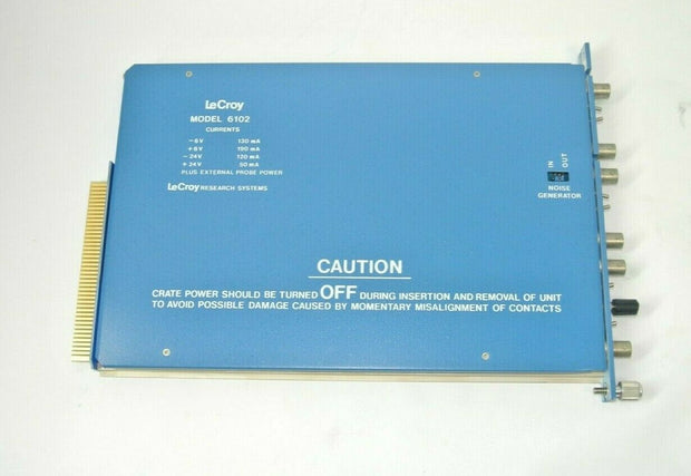 LeCroy Research Systems 6102 Amplifier Plug In Module / Card A15118