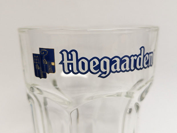 Hoegaarden Beer Pint Glass, 33 cl Glassware for Home Bar Man Cave Brewing
