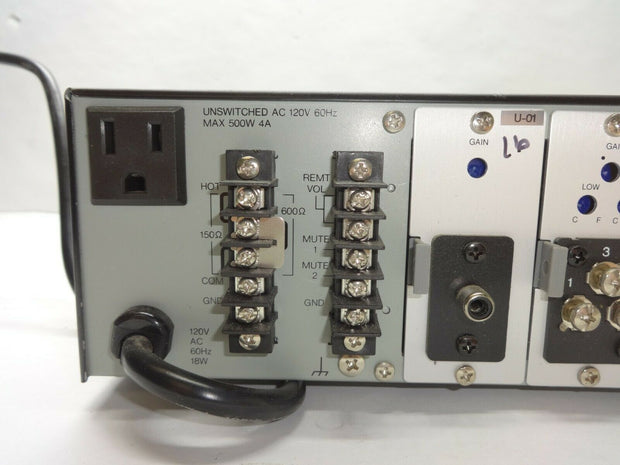 TOA Electronics M-900MK2 - 8-Channel Modular Mixer/Preamplifier