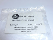 Parr Instrument Co. Packing Cover Brass 6VBBB, genuine OEM part