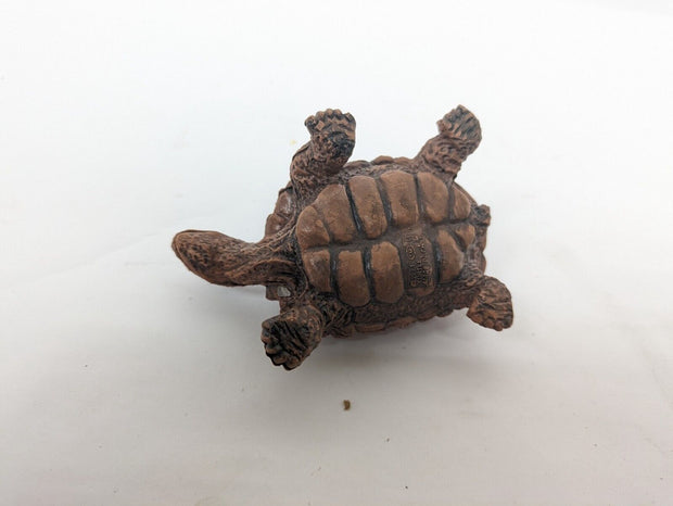 Vintage Miniature Resin Turtle Decorative Figurine