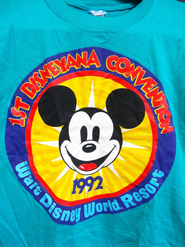 Vintage Disney Theme Parks Disneyana Convention 1992 T-Shirt S/M