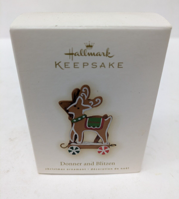 Hallmark Keepsake Christmas Ornament QRP4722 Donner & Blitzen