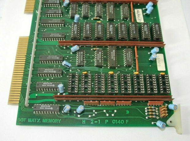 VINTAGE DOT MATX Memory Board H 2-1 P0140F for Bruker SpectroSpin 450