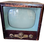 Vintage ANTIQUE 17" TV Wood, Early 20th Century 17" Crosley F-17TOLU TV