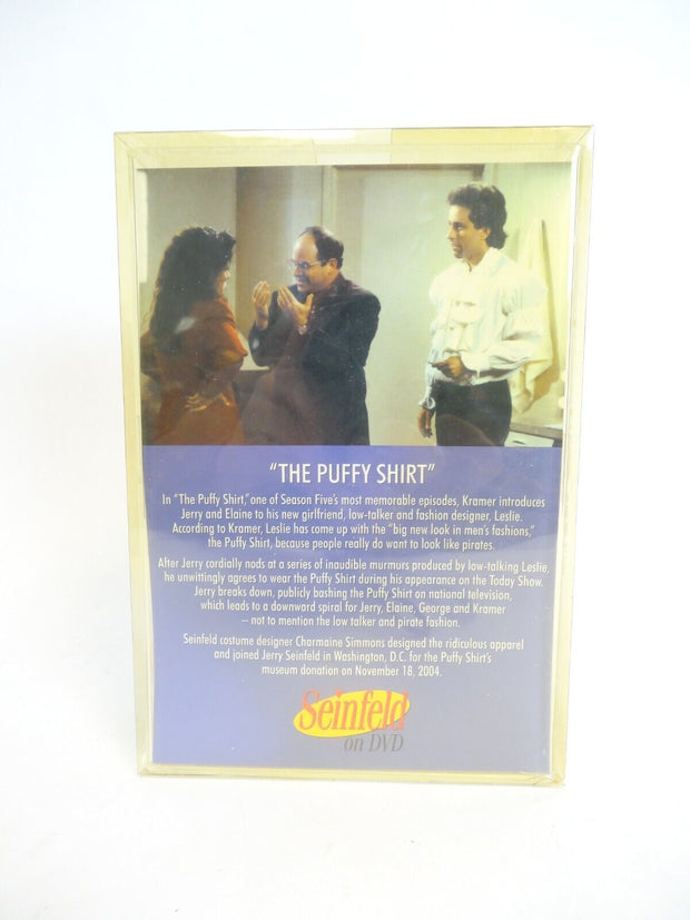 Seinfeld The Puffy Shirt Museum Enshrined Miniature in Display Case