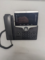 Cisco CP-8851-K9 5 Lines Widescreen LCD VoIP Phone, w/ Base Cleaned & Tested!
