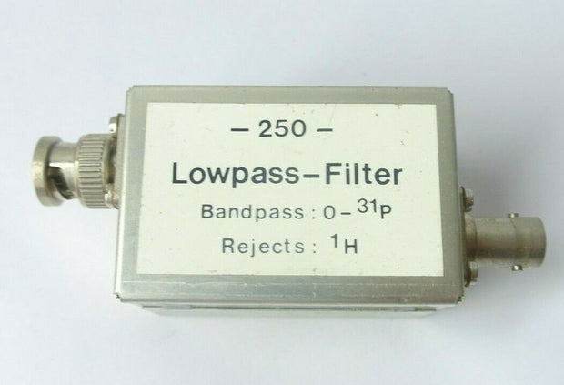 VINTAGE Bruker Lowpass-Filter for SpectroSpin 250 NMR 250-LP-P2B