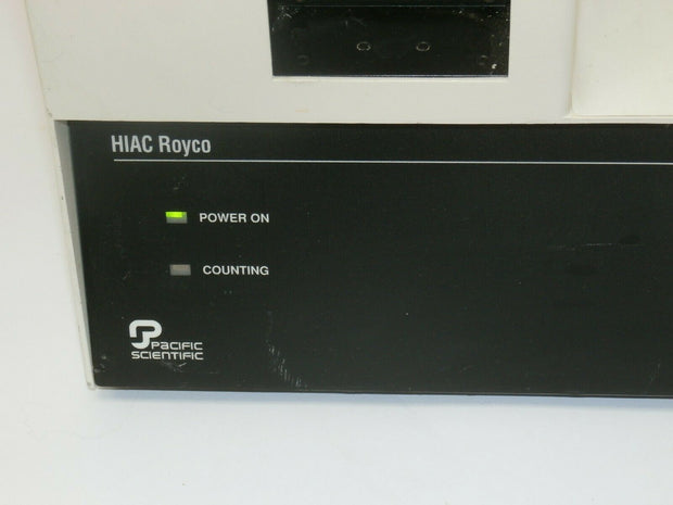 Pacific Scientific Hach HIAC Royco Liquid Particle Counting System 9703 CE, READ