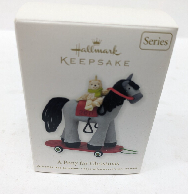 Hallmark Keepsake Ornament QX8877 A Pony For Christmas