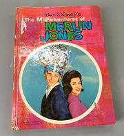 Vintage Disney Book- The Missadventures of Merlin Jones with Annette Funicello