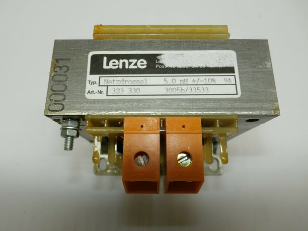 Lenze Power Choke 323 330 5.0 mH +/-10% 9A 3005b/33533