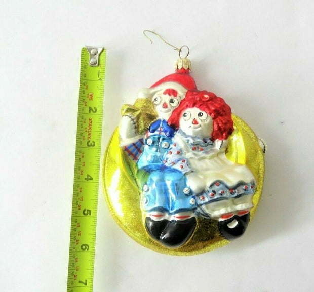 Polonaise Raggedy Ann And Andy Christmas Ornament