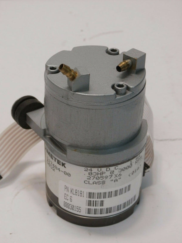 Ametek G632 117484-00 Pump Motor 24VDC 1.4A