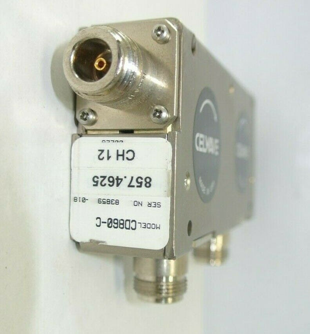 CELWAVE Decibel UHF Isolator Circulator Radio Module CD860-C Freq. 857.4625