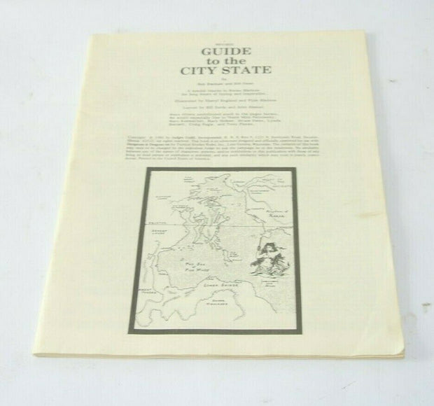 VINTAGE TSR Dungeons & Dragons Module Revised Guide to the City State