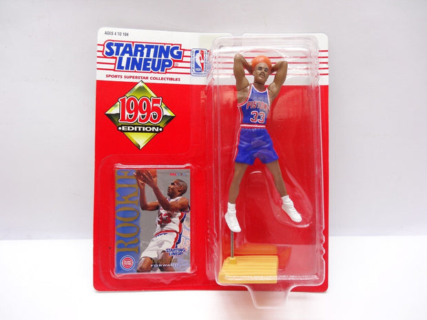 Starting Lineup SLU NBA 1995 Detroit Pistons Grant Hill MOC