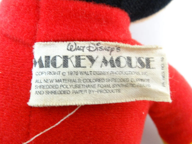 Knickerbocker 1976 Disney Mickey Mouse Club Plush Toy