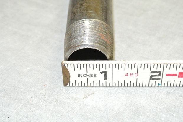 SCI Steel Nipple Threaded Fitting, 1" OD x 5-1/2" Length - Lot of 2